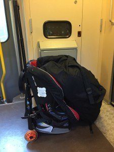 Travelling with car seats