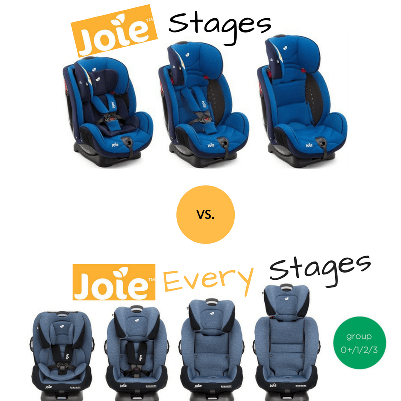 Joie Stages Vs. Every Stages