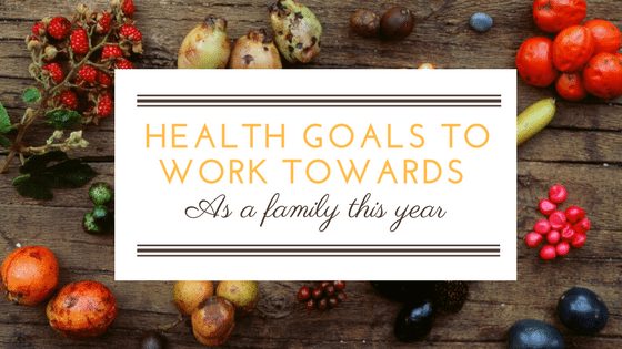 Health Goals to Work Towards